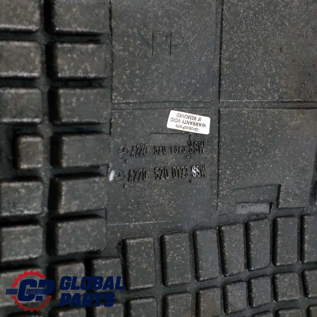 Mercedes-Benz S W220 Diesel Engine Compartment Insulation Protection Panel to with Part number A2205240185 Mercedes-Benz S W220 Diesel Engine Compartment Insulation Protection Panel - SKU A2205240185 - Part number A2205240185