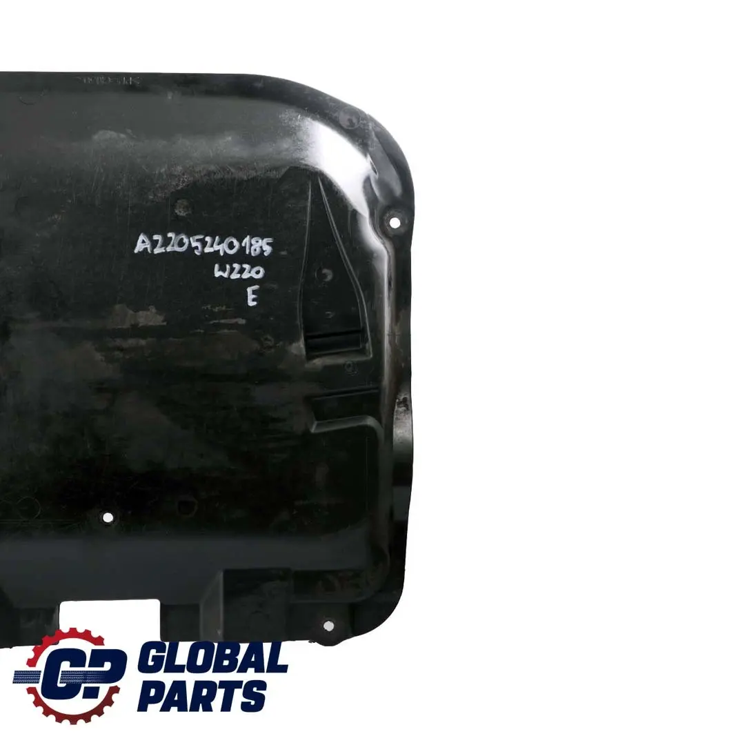 Mercedes-Benz S W220 Diesel Engine Compartment Insulation Protection Panel to with Part number A2205240185 Mercedes-Benz S W220 Diesel Engine Compartment Insulation Protection Panel - SKU A2205240185 - Part number A2205240185