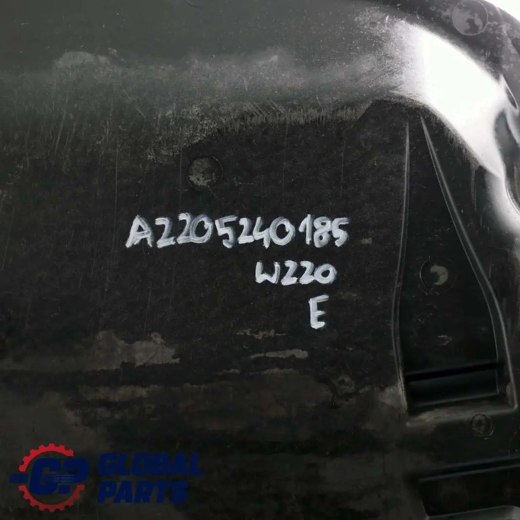  Mercedes-Benz S-Klasse W220 Diesel Motorraum Abdämpfung Abdeckung - SKU A2205240185 - Teilenummer A2205240185