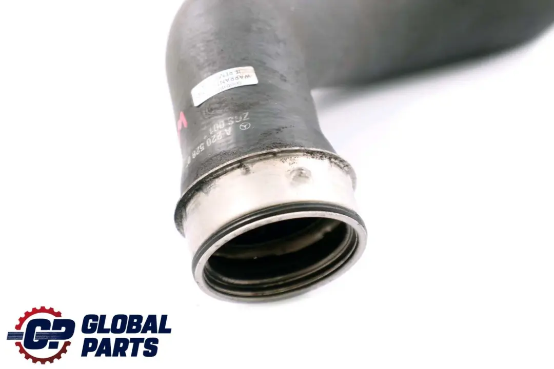 Mercedes-Benz S-Class W220 Diesel Intercooler Boost Hose Pipe to with Part number A2205280782 Mercedes-Benz S-Class W220 Diesel Intercooler Boost Hose Pipe - SKU A2205280782 - Part number A2205280782