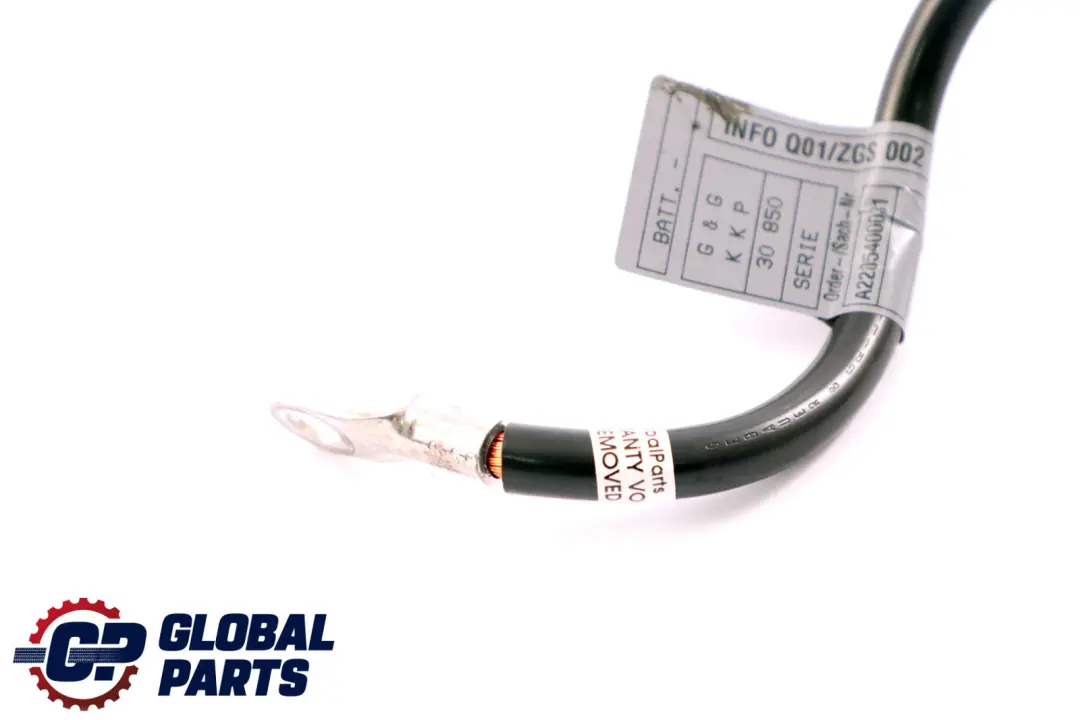 Mercedes A B S Class W169 W220 W245 Battery Lead Cable Negative - SKU A2205400031 - Part number A2205400031
