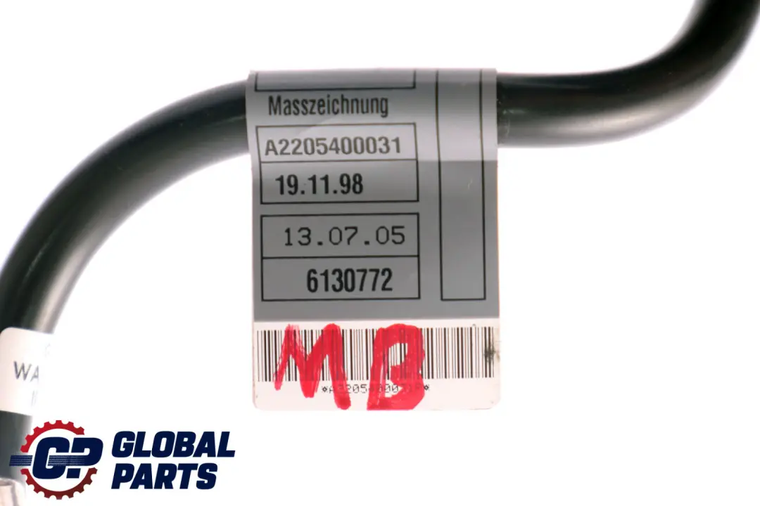 CLASSE S W169 W220 W245 Minusleitung Condotta Cavo per Mercedes a B con numero di parte A2205400031 Mercedes a B CLASSE S W169 W220 W245 Minusleitung Condotta Cavo - SKU A2205400031 - Numero di parte A2205400031