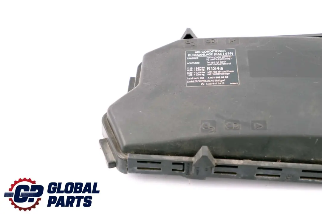Class C215 W220 Fuse Box Unit Cover Front Left to Mercedes CL S with Part number A2205400282 Mercedes CL S Class C215 W220 Fuse Box Unit Cover Front Left - SKU A2205400282 - Part number A2205400282