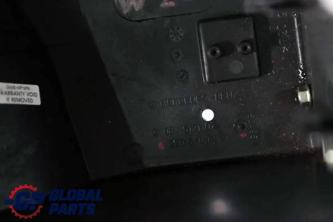 Klasse C215 W220 Sicherungskasteneinheit Vorne Links für Mercedes CL S mit Teilenummer A2205401224 Mercedes CL S Klasse C215 W220 Sicherungskasteneinheit Vorne Links - SKU A2205401224 - Teilenummer A2205401224