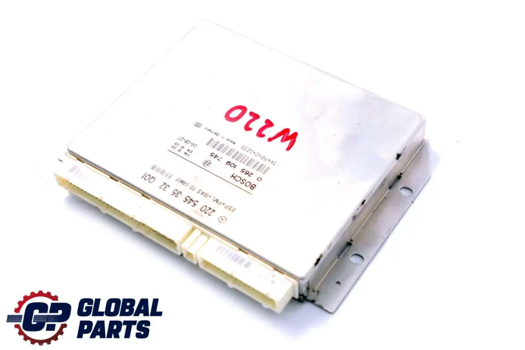 Klasse C215 W220 ESP PML BAS Steuergerät ECU Modul für Mercedes CL S mit Teilenummer A2205453532 Mercedes CL S Klasse C215 W220 ESP PML BAS Steuergerät ECU Modul - SKU A2205453532 - Teilenummer A2205453532