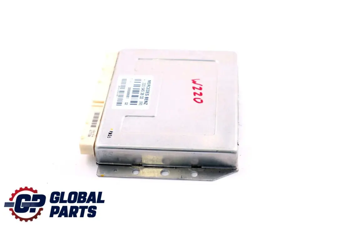 Airmatic Air Suspension Control Unit Module ECU to Mercedes S W220 with Part number A2205453832 Mercedes S W220 Airmatic Air Suspension Control Unit Module ECU - SKU A2205453832 - Part number A2205453832