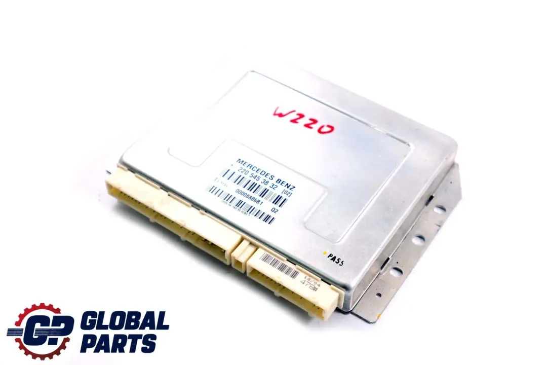Mercedes S W220 Airmatic Air Suspension Control Unit Module ECU - SKU A2205453832 - Part number A2205453832