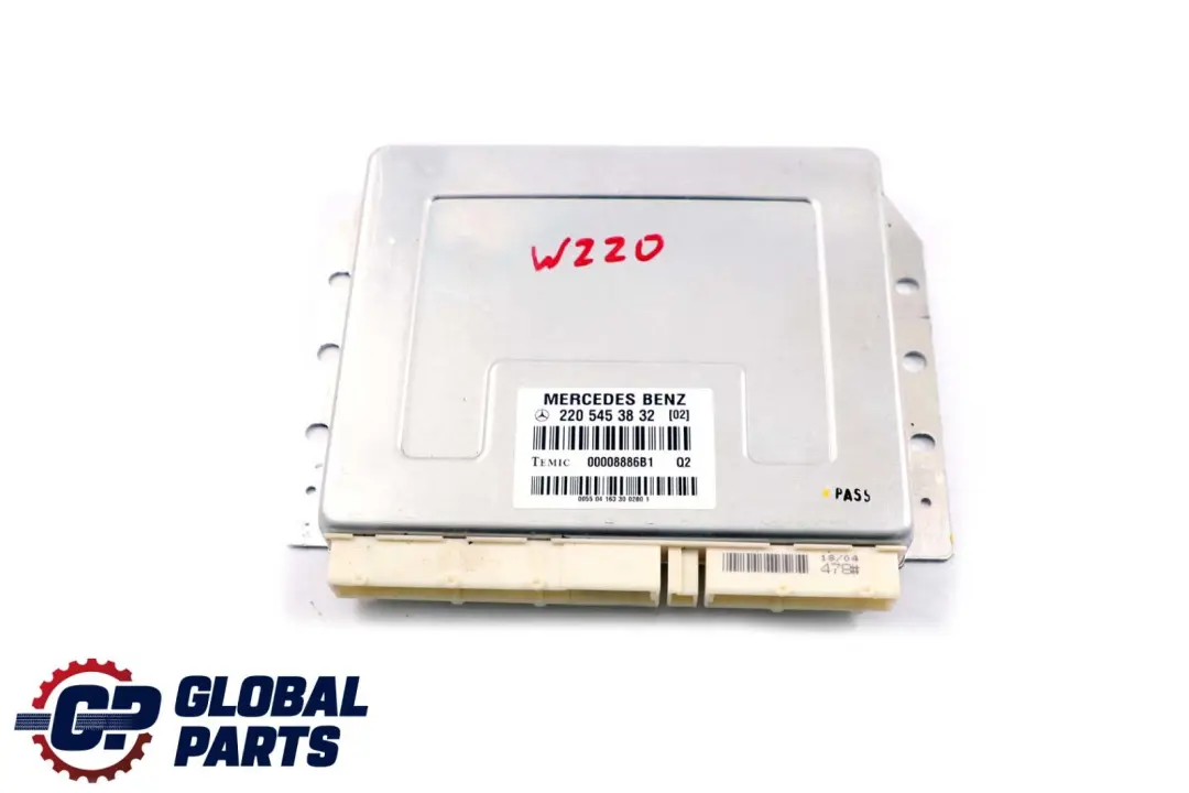 Airmatic Luftfederung Niveauregulierung Steuergerät für Mercedes W220 mit Teilenummer A2205453832 Mercedes W220 Airmatic Luftfederung Niveauregulierung Steuergerät - SKU A2205453832 - Teilenummer A2205453832