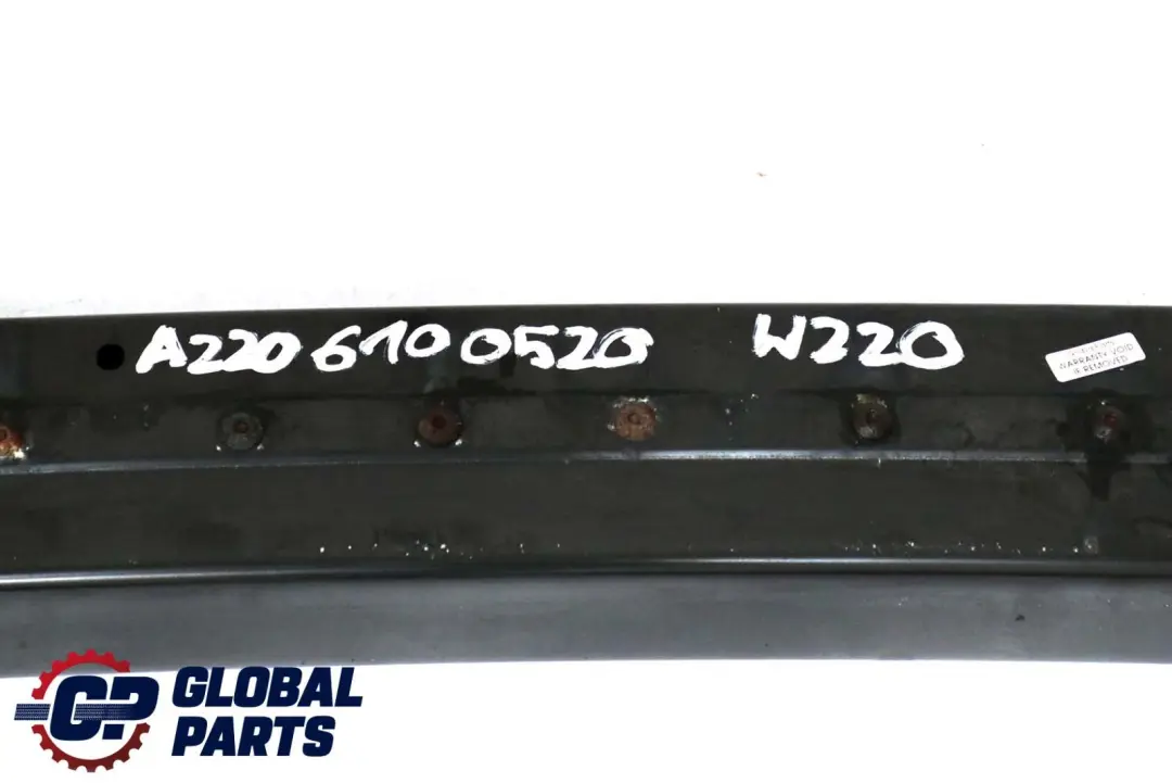 Bumper Carrier Cross Member Support Bar to Mercedes W220 Rear with Part number A2206100520 Mercedes W220 Rear Bumper Carrier Cross Member Support Bar - SKU A2206100520 - Part number A2206100520
