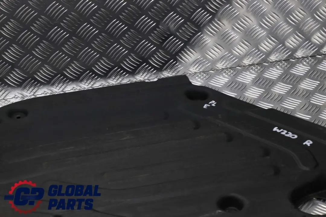 Mercedes Benz S Class W220 Right O/S Underbody Underride Cover Protection Panel - SKU A2206190638 - Part number A2206190638