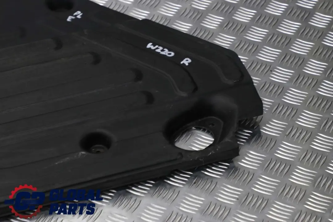 Benz S Class W220 Right O/S Underbody Underride Cover Protection Panel to Mercedes with Part number A2206190638 Mercedes Benz S Class W220 Right O/S Underbody Underride Cover Protection Panel - SKU A2206190638 - Part number A2206190638