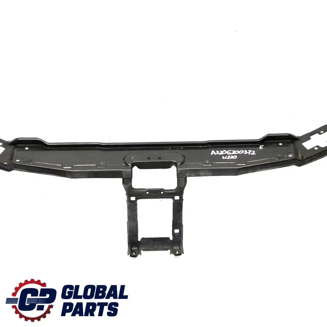 Mercedes-Benz S W220 Schlossträger Frontmaske Versteifung Träger Rahmen für mit Teilenummer A2206200372 Mercedes-Benz S W220 Schlossträger Frontmaske Versteifung Träger Rahmen - SKU A2206200372 - Teilenummer A2206200372