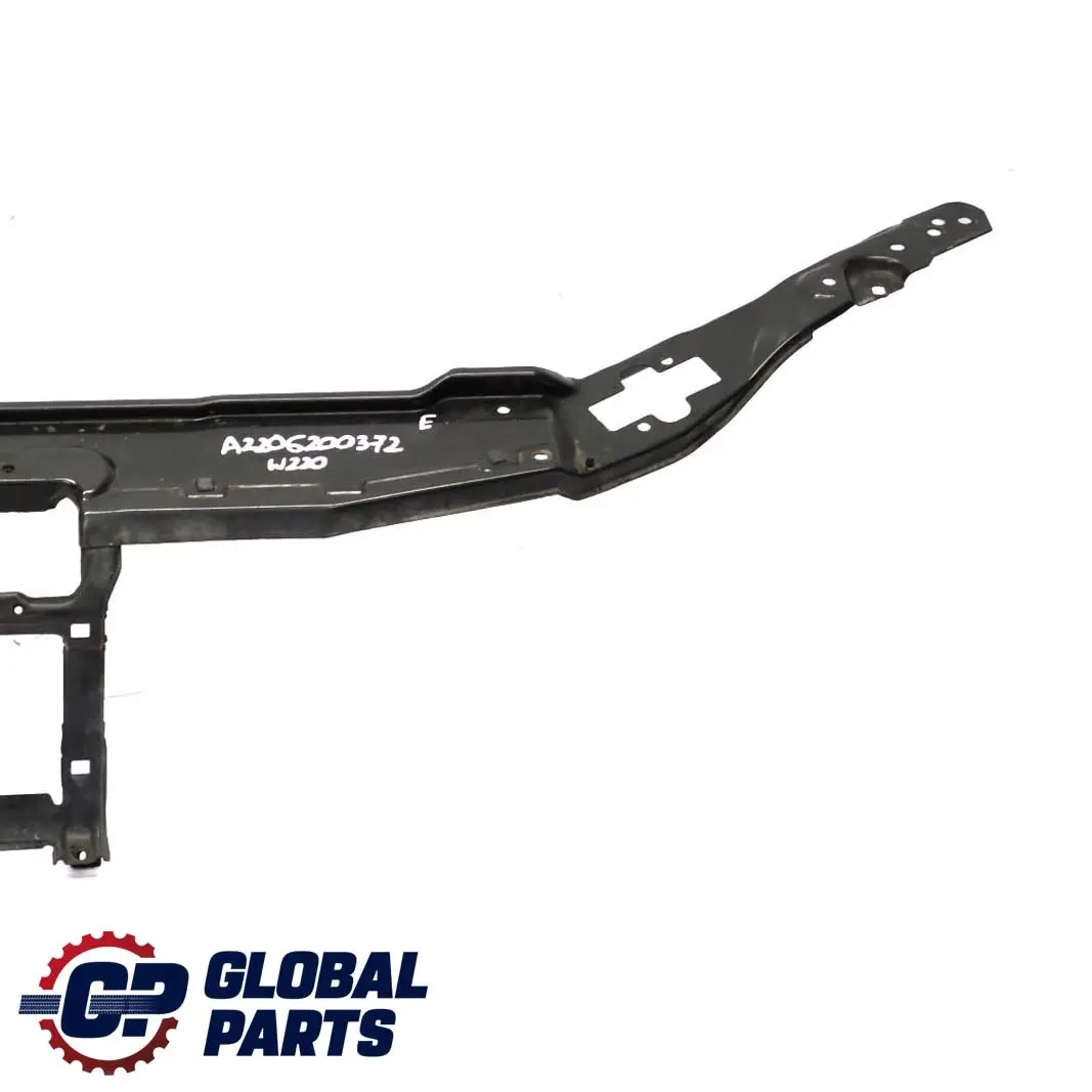 Mercedes-Benz S W220 Schlossträger Frontmaske Versteifung Träger Rahmen für mit Teilenummer A2206200372 Mercedes-Benz S W220 Schlossträger Frontmaske Versteifung Träger Rahmen - SKU A2206200372 - Teilenummer A2206200372