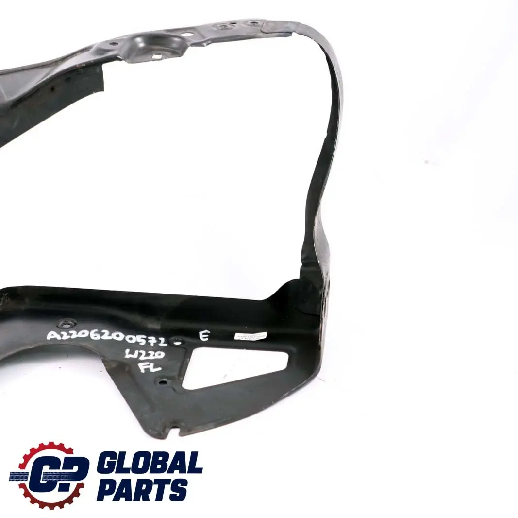 Supporto Telaio Faro Anteriore Sinistro per Mercedes S-Class W220 con numero di parte A2206200572 Mercedes S-Class W220 Supporto Telaio Faro Anteriore Sinistro - SKU A2206200572 - Numero di parte A2206200572