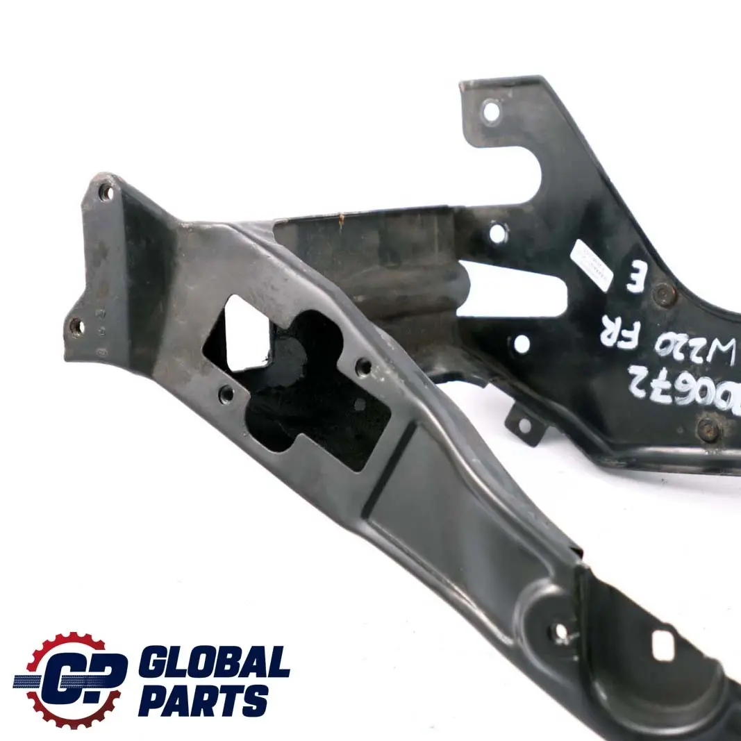 Mercedes-Benz S-Class W220 Front Right O/S Headlight Holder Frame to with Part number A2206200672 Mercedes-Benz S-Class W220 Front Right O/S Headlight Holder Frame - SKU A2206200672 - Part number A2206200672