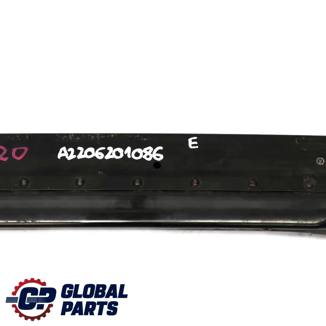 Mercedes Benz Clase S W220 Front Bumper Carrier Cross Member Support Bar - SKU A2206201086 - Número de pieza A2206201086