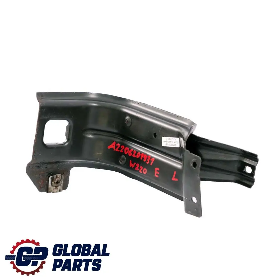 Mercedes-Benz S-Klasse W220 Versteifung Träger Halter Rahmen Links für mit Teilenummer A2206201931 Mercedes-Benz S-Klasse W220 Versteifung Träger Halter Rahmen Links - SKU A2206201931 - Teilenummer A2206201931