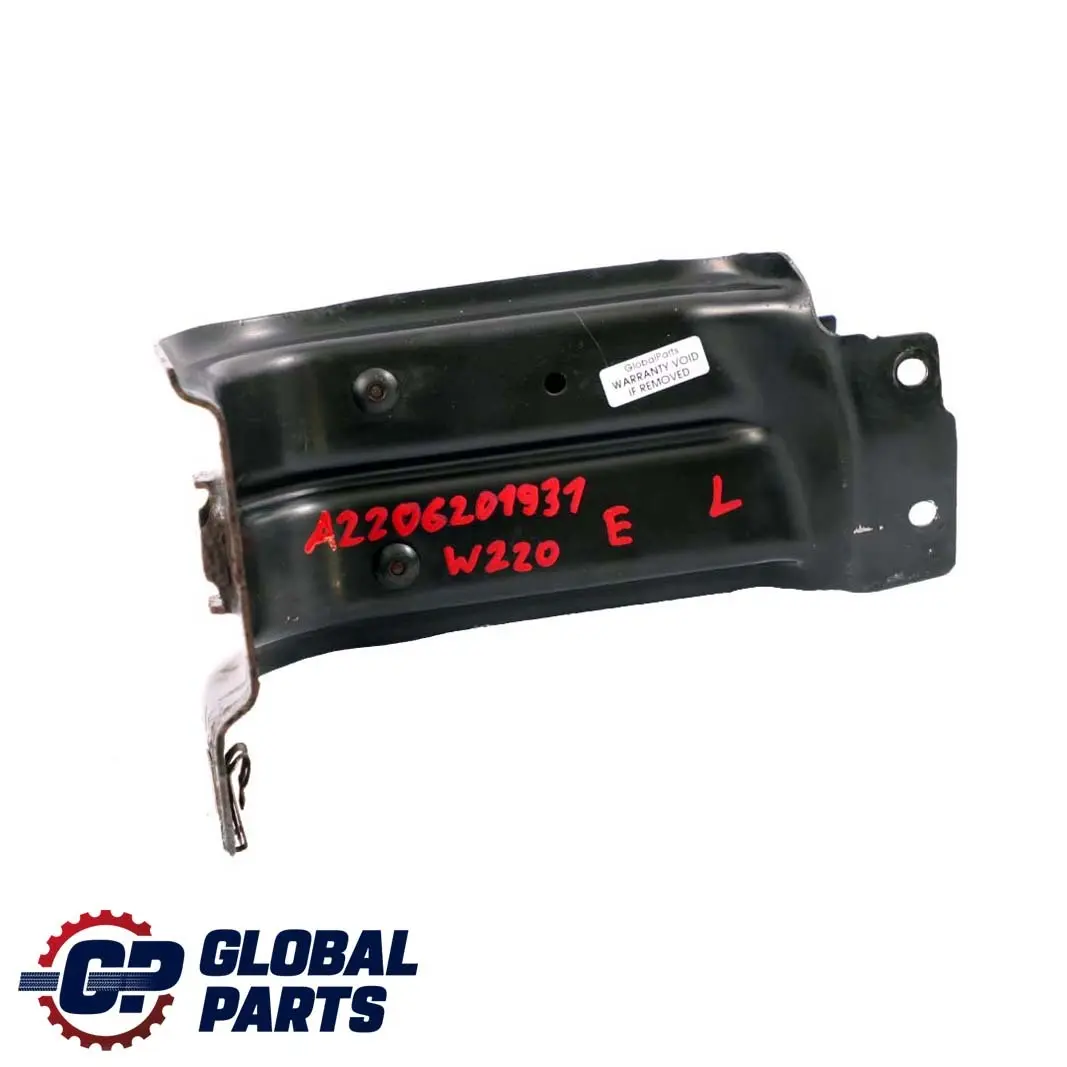  Mercedes-Benz S-Class W220 Front Left N/S Slam Panel Support Holder - SKU A2206201931 - Part number A2206201931
