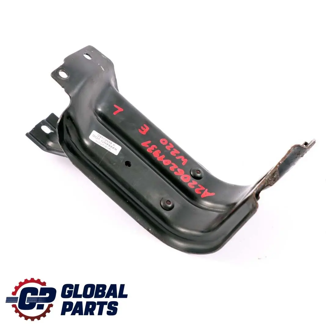 Mercedes-Benz S-Klasse W220 Versteifung Träger Halter Rahmen Links für mit Teilenummer A2206201931 Mercedes-Benz S-Klasse W220 Versteifung Träger Halter Rahmen Links - SKU A2206201931 - Teilenummer A2206201931