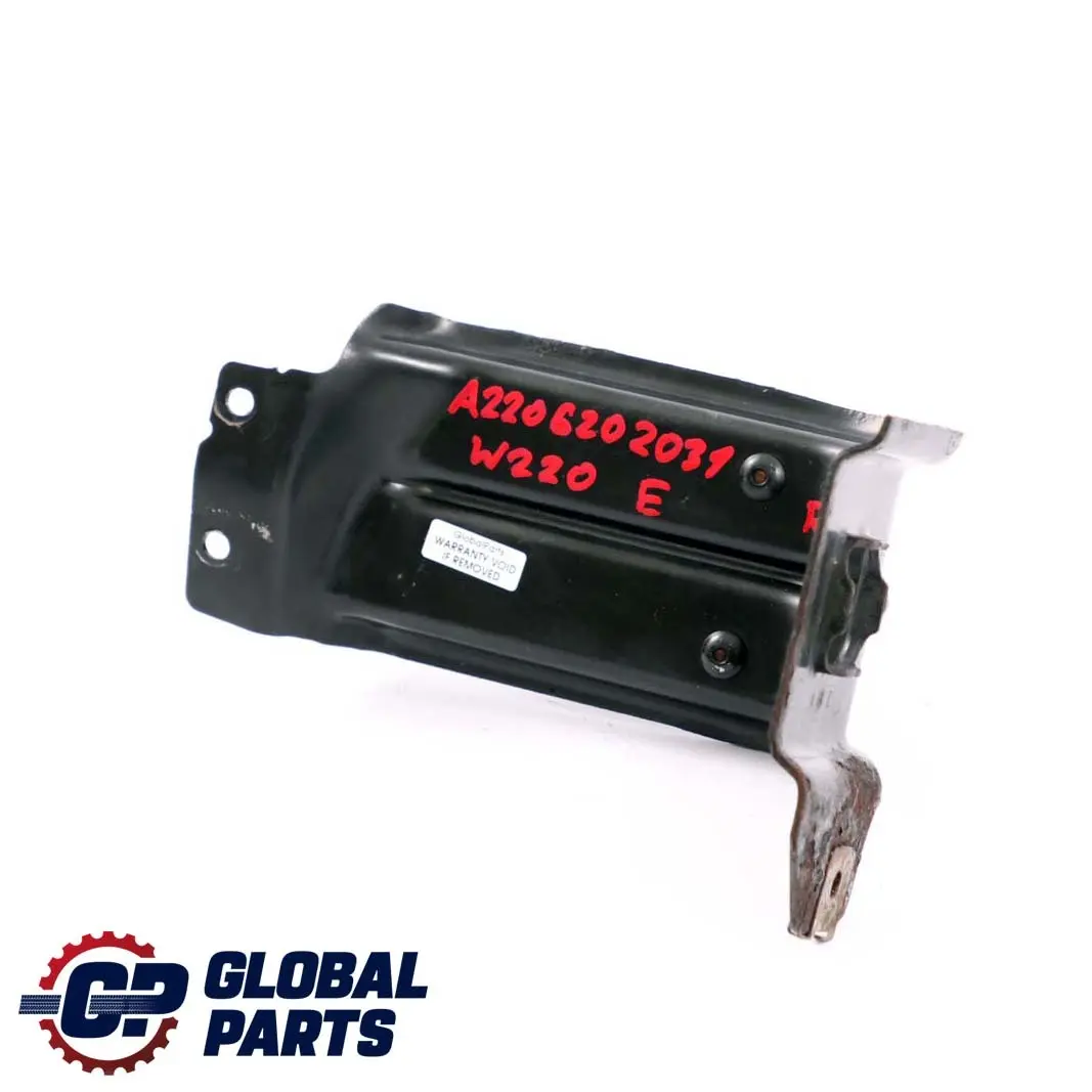 Mercedes-Benz S-Class W220 Front Right OS Slam Panel Support Holder to with Part number A2206202031 Mercedes-Benz S-Class W220 Front Right OS Slam Panel Support Holder - SKU A2206202031 - Part number A2206202031