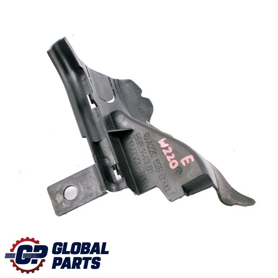 Radiatore staffa pannello deflettore aria sinistra per Mercedes S W220 con numero di parte A2206280598 Mercedes S W220 Radiatore staffa pannello deflettore aria sinistra - SKU A2206280598 - Numero di parte A2206280598