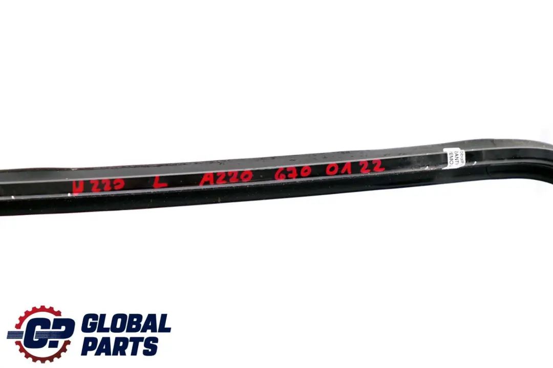 Mercedes-Benz S-Class W220 Rear Window Left N/S Ornamental Trim to with Part number A2206700122 Mercedes-Benz S-Class W220 Rear Window Left N/S Ornamental Trim - SKU A2206700122 - Part number A2206700122