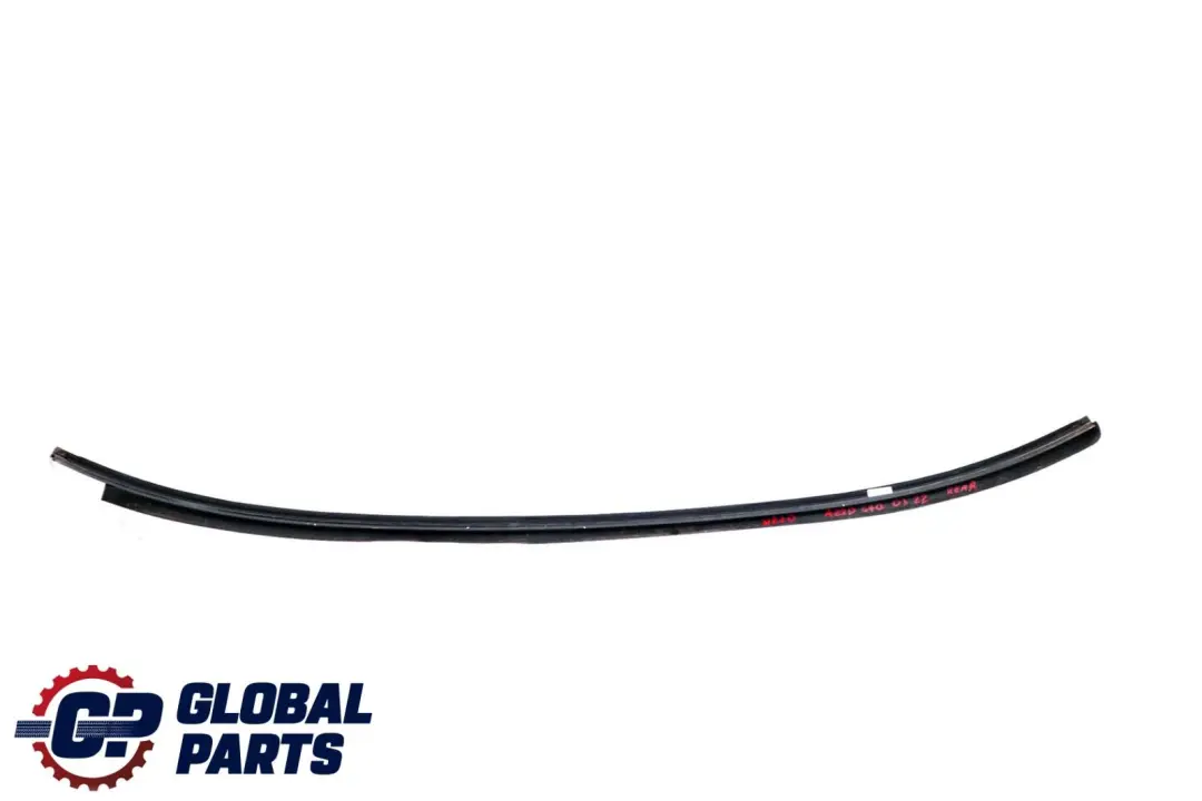 Mercedes-Benz S-Class W220 Rear Window Botton Trim Seal Cover to with Part number A2206700322 Mercedes-Benz S-Class W220 Rear Window Botton Trim Seal Cover - SKU A2206700322 - Part number A2206700322