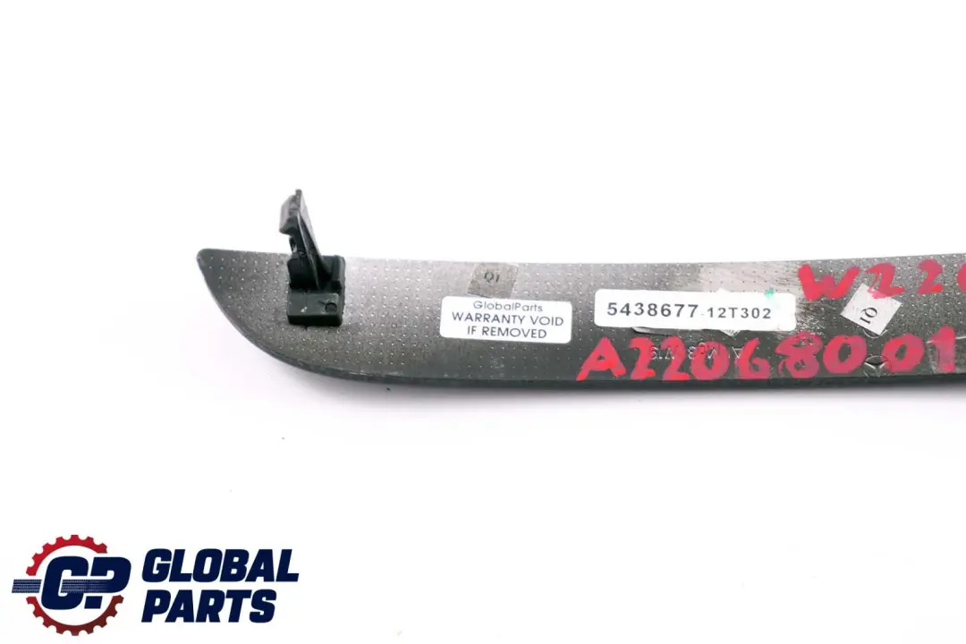Mercedes S-Class W220 Cover Panel Frame Trim Centre Console Wood - SKU A2206800189 - Part number A2206800189