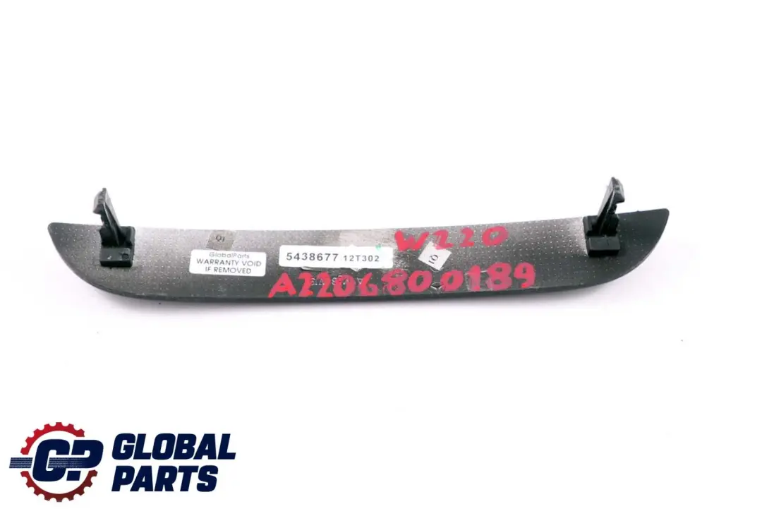 Mercedes-Benz S-Klasse W220 Abdeckung Mittelkonsole Holz für mit Teilenummer A2206800189 Mercedes-Benz S-Klasse W220 Abdeckung Mittelkonsole Holz - SKU A2206800189 - Teilenummer A2206800189