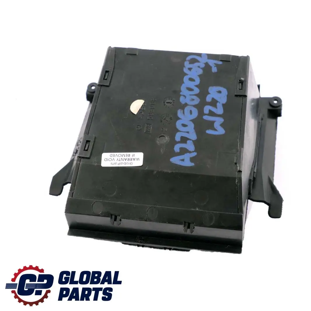  Mercedes-Benz S-Class W220 Centre Console Storage Tray Leather Grey - SKU A2206800652-1 - Part number A2206800652