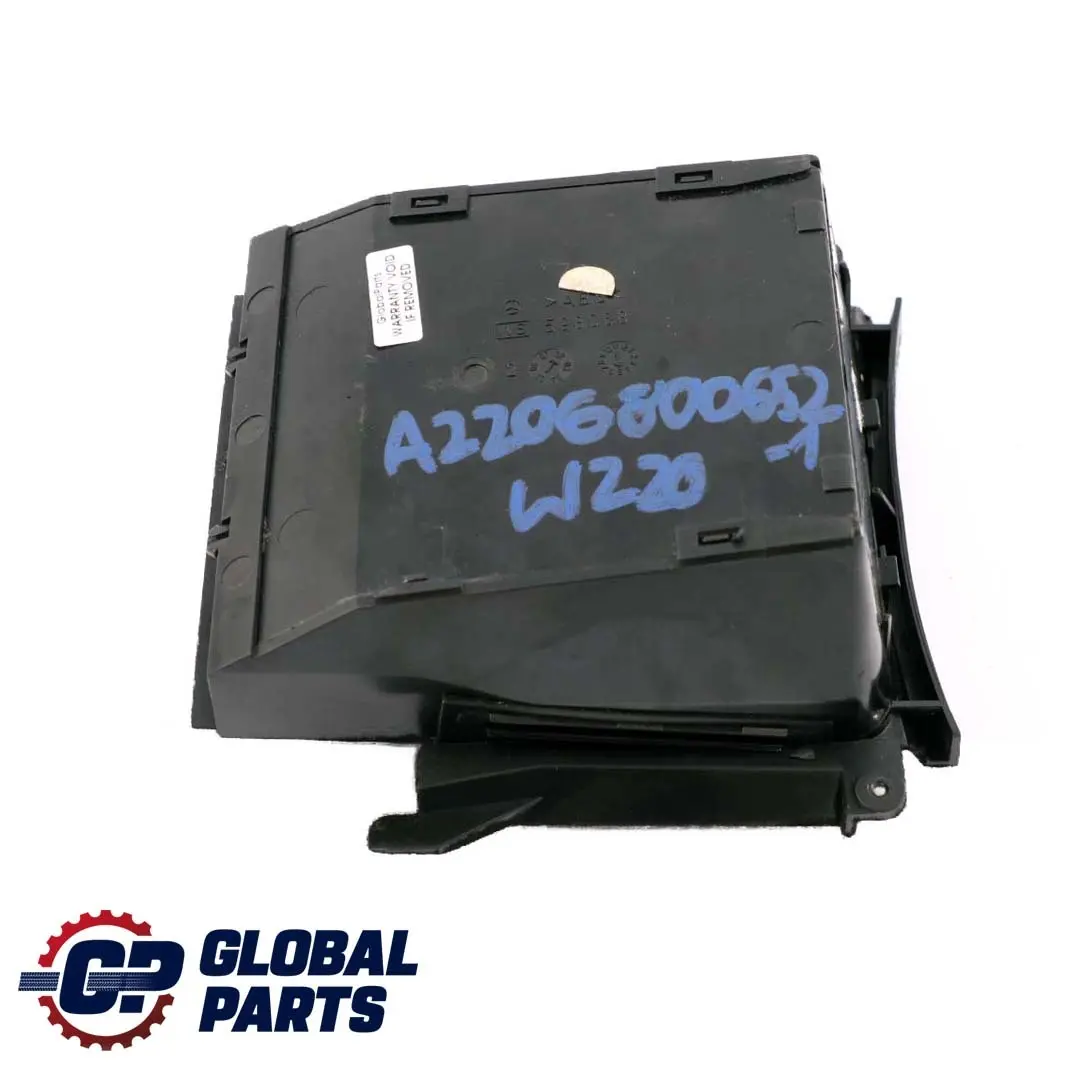  Mercedes-Benz S W220 Mittelkonsole Fach Ablagefach Staufach Grau - SKU A2206800652-1 - Teilenummer A2206800652