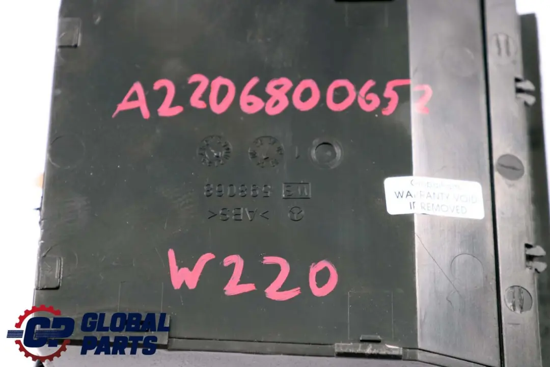 Mercedes-Benz S-Klasse W220 Mittelkonsole Fach Ablagefach Staufach für mit Teilenummer A2206800652 Mercedes-Benz S-Klasse W220 Mittelkonsole Fach Ablagefach Staufach - SKU A2206800652 - Teilenummer A2206800652