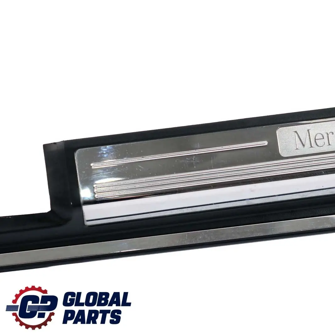 Mercedes-Benz S W220 Front Left N/S Door Sill Step Plate Entrance Cover Trim to with Part number A2206804335 Mercedes-Benz S W220 Front Left N/S Door Sill Step Plate Entrance Cover Trim - SKU A2206804335 - Part number A2206804335