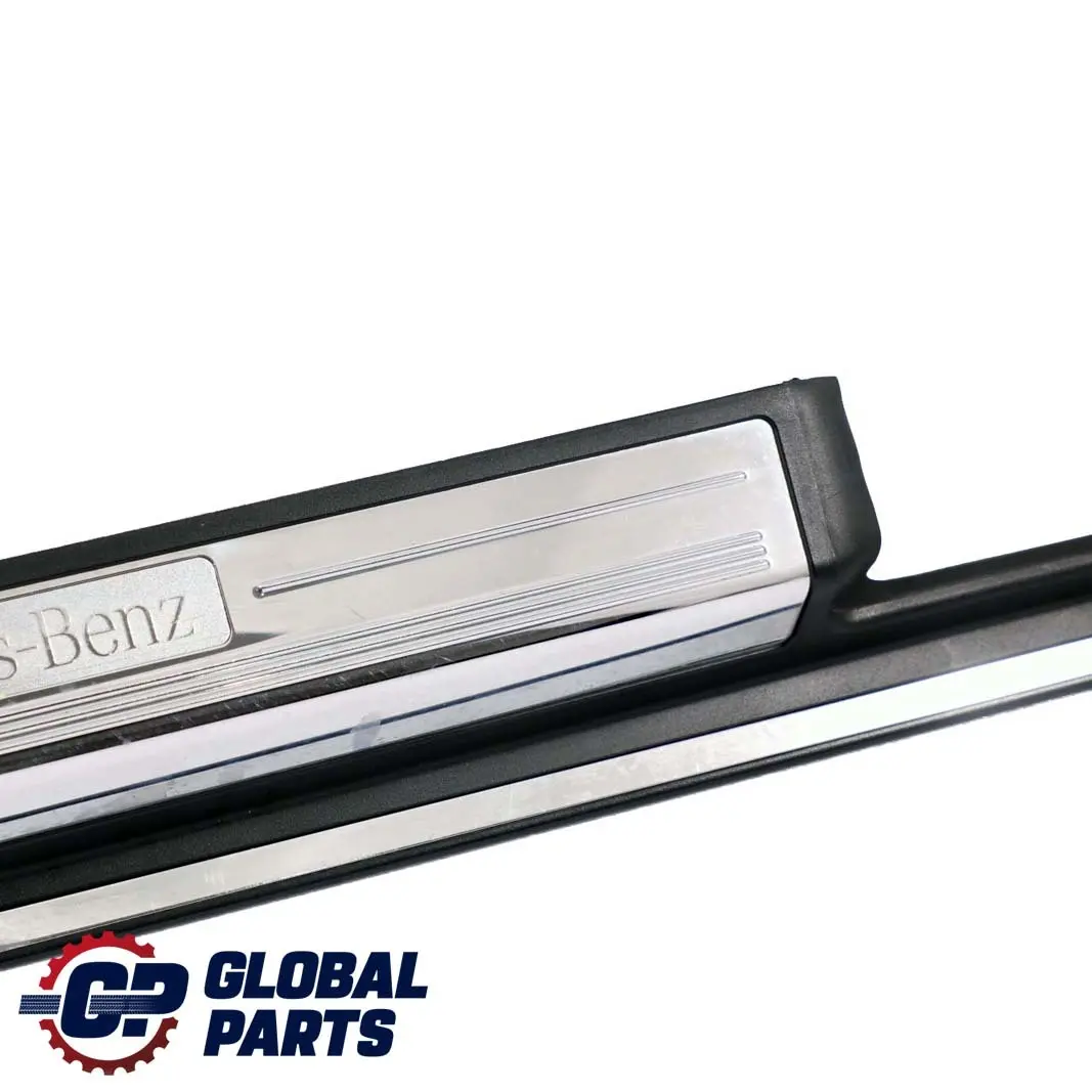 Mercedes-Benz S W220 Front Left N/S Door Sill Step Plate Entrance Cover Trim to with Part number A2206804335 Mercedes-Benz S W220 Front Left N/S Door Sill Step Plate Entrance Cover Trim - SKU A2206804335 - Part number A2206804335