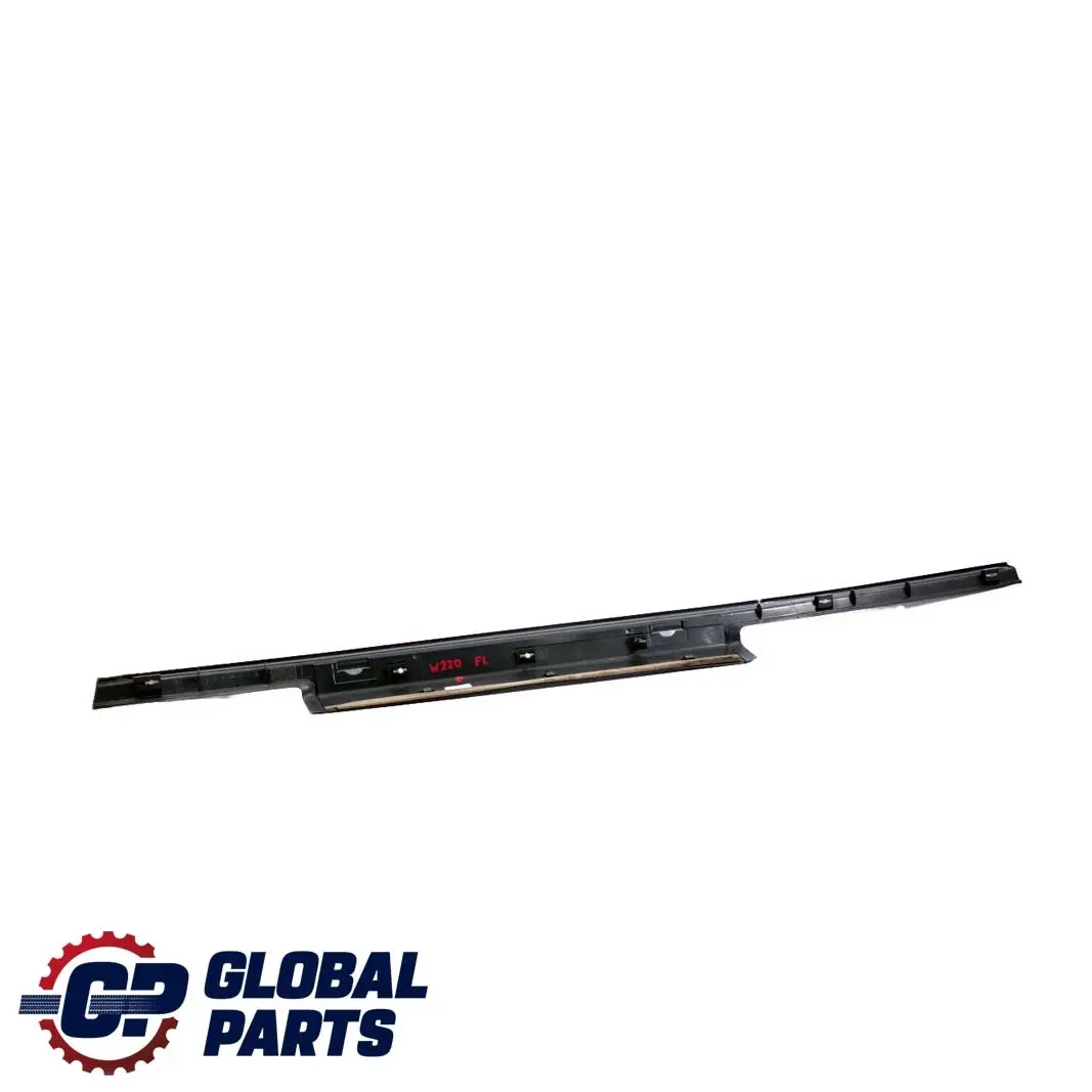 Mercedes-Benz S W220 Front Left N/S Door Sill Step Plate Entrance Cover Trim to with Part number A2206804335 Mercedes-Benz S W220 Front Left N/S Door Sill Step Plate Entrance Cover Trim - SKU A2206804335 - Part number A2206804335