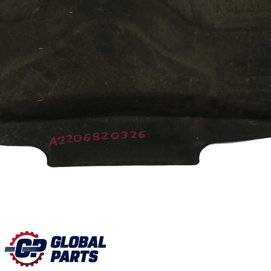 MERCEDES-BENZ CLASSE S W220 Diesel Tete de Fourche Capot Insonorisation pour à propos du numéro de pièce A2206820326 MERCEDES-BENZ CLASSE S W220 Diesel Tete de Fourche Capot Insonorisation - SKU A2206820326 - Numéro de pièce A2206820326