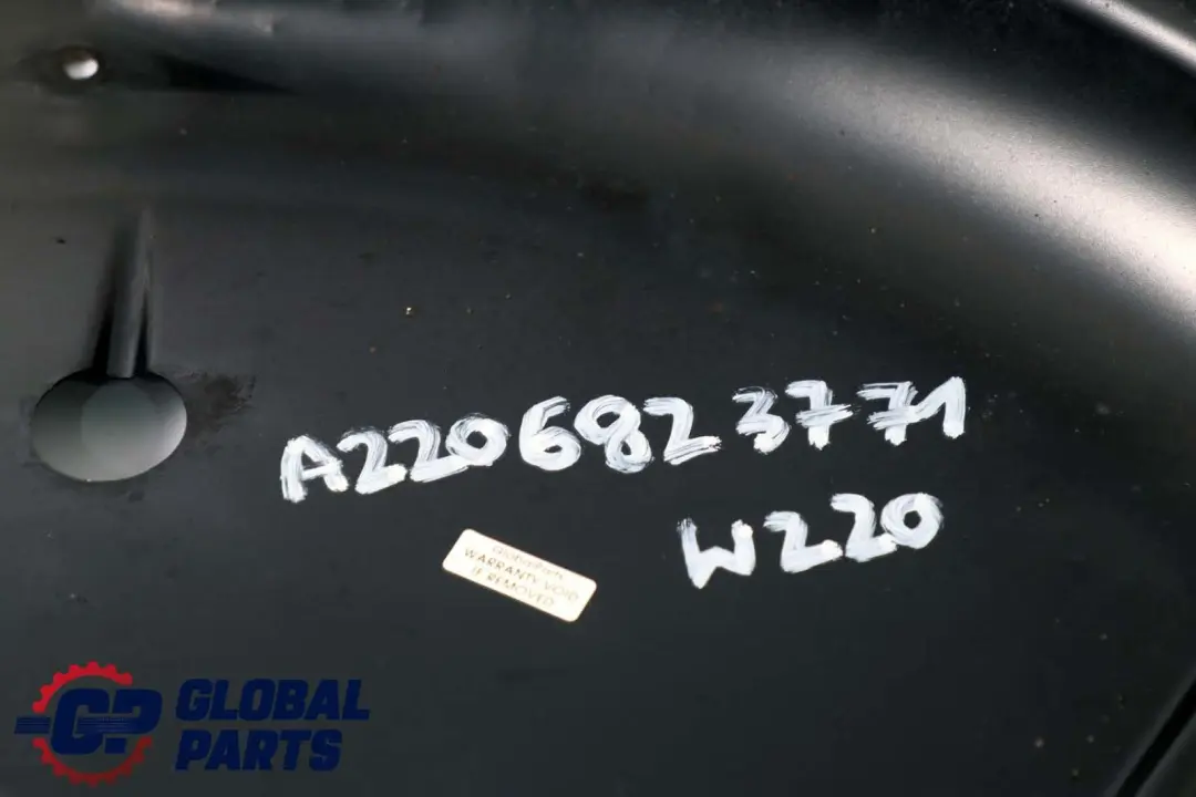 Mercedes CL S Class C215 W220 Spare Wheel Screening Panel Cover - SKU A2206823771 - Part number A2206823771
