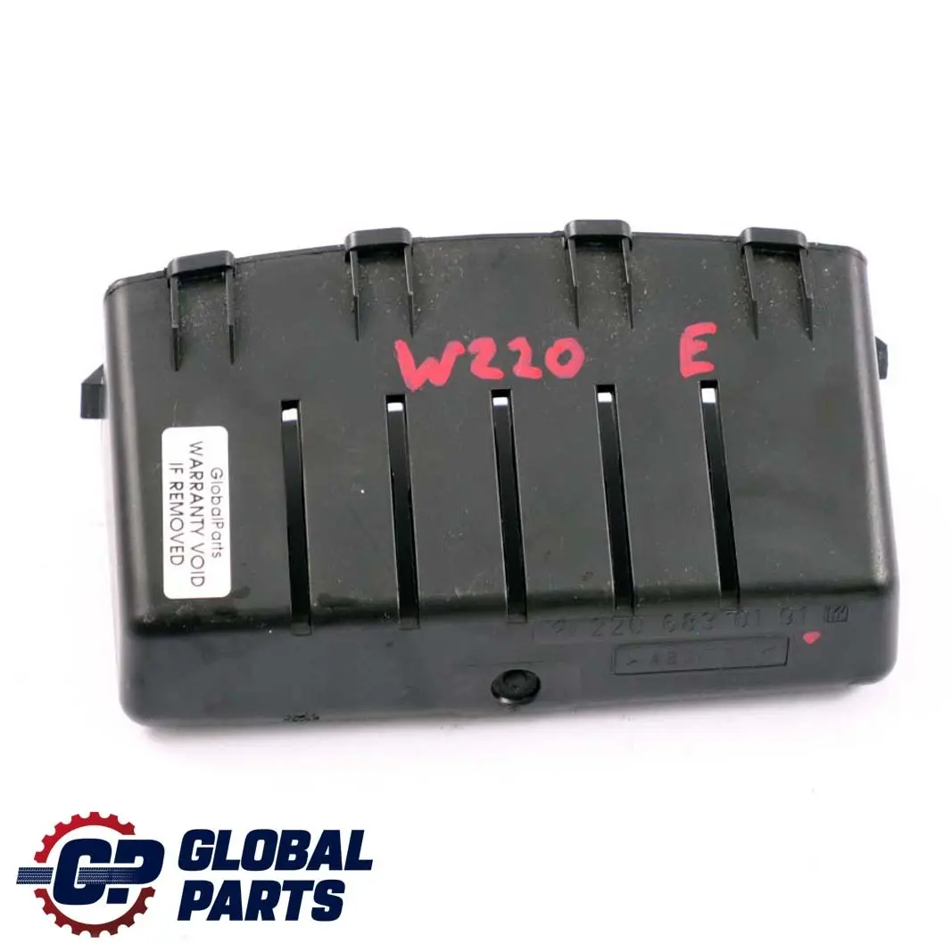 Mercedes Classe S W220 Console centrale ripiano posteriore vassoio - SKU A2206830191 - Numero di parte A2206830191