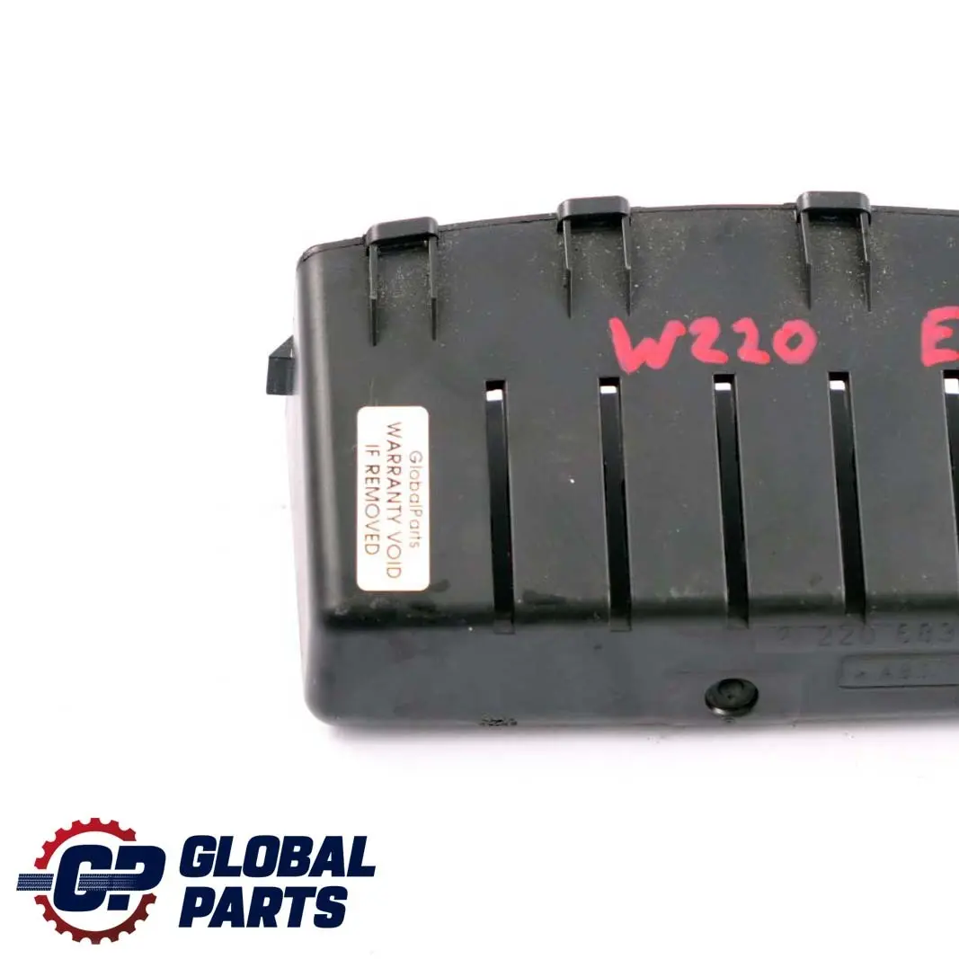 Consola Central Estante Trasero Bandeja Almacenamiento para Mercedes W220 con número de pieza A2206830191 Mercedes W220 Consola Central Estante Trasero Bandeja Almacenamiento - SKU A2206830191 - Número de pieza A2206830191