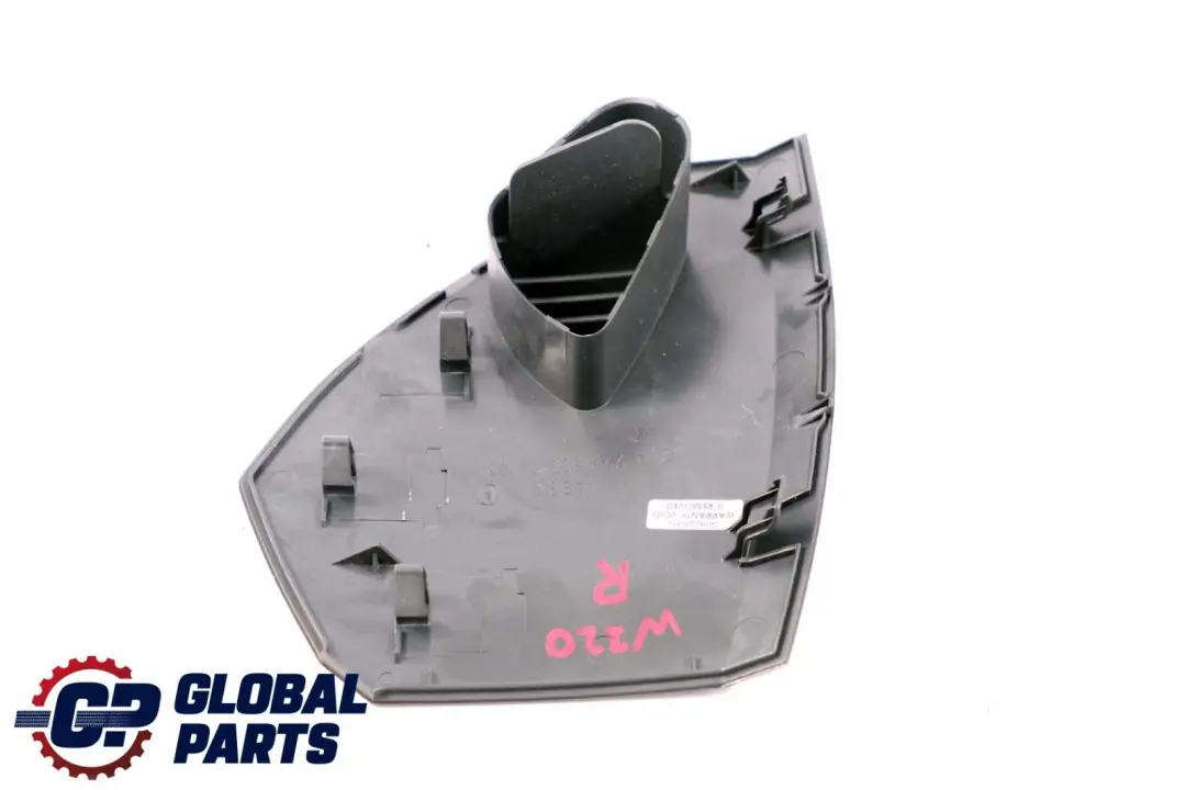 Mercedes S-Class W220 Copertura Cruscotto Anteriore Destra Nera - SKU A2206890408 - Numero di parte A2206890408