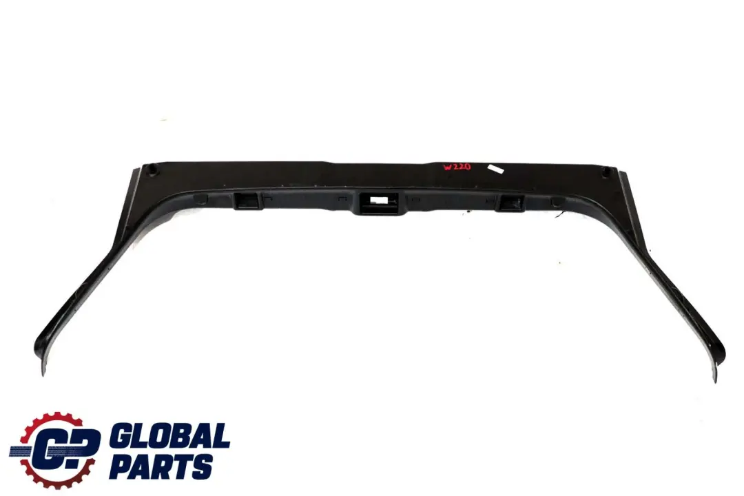 Benz S Class W220 Trunk Loading Sill Edge Trim Panel Black to Mercedes with Part number A2206900141 Mercedes Benz S Class W220 Trunk Loading Sill Edge Trim Panel Black - SKU A2206900141 - Part number A2206900141