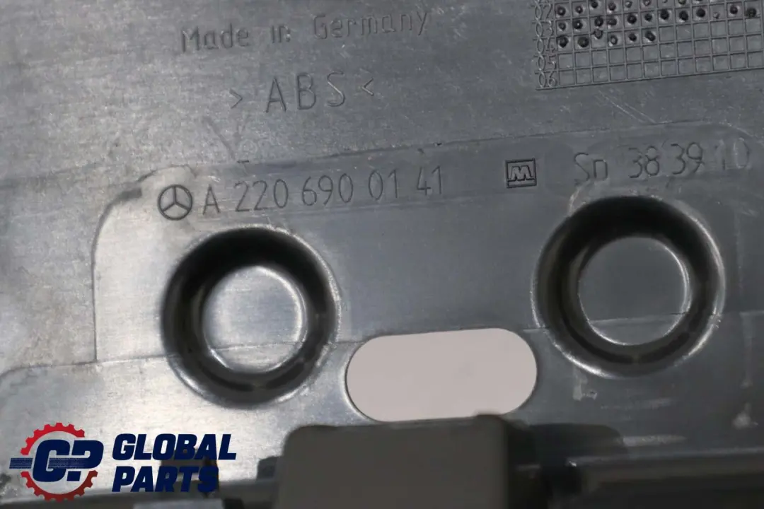 Mercedes S Klasse W220 Laderaumabdeckung Ladekante Abdeckung - SKU A2206900141 - Teilenummer A2206900141