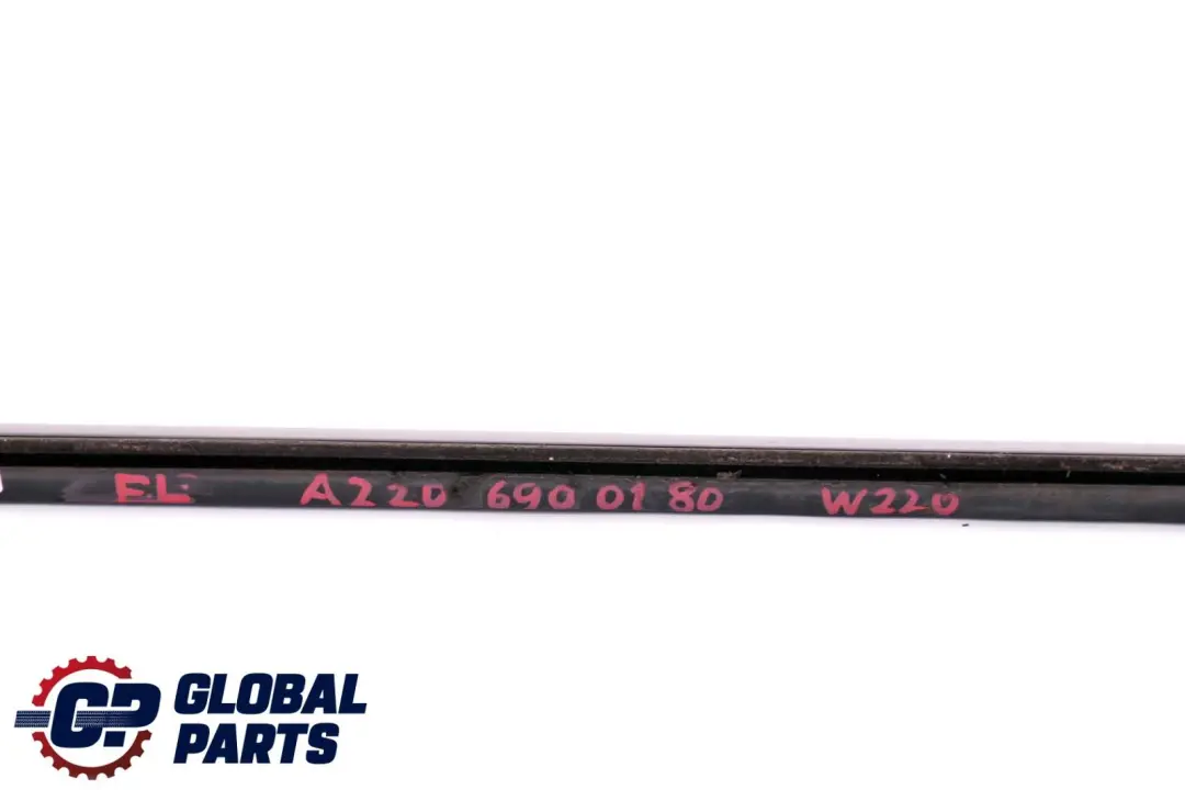 Mercedes-Benz S-Class W220 Front Left Door N/S Weatherstrip Trim Strip to with Part number A2206900180 Mercedes-Benz S-Class W220 Front Left Door N/S Weatherstrip Trim Strip - SKU A2206900180 - Part number A2206900180