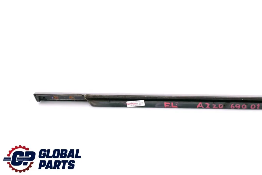 Mercedes-Benz S-Class W220 Front Left Door N/S Weatherstrip Trim Strip to with Part number A2206900180 Mercedes-Benz S-Class W220 Front Left Door N/S Weatherstrip Trim Strip - SKU A2206900180 - Part number A2206900180