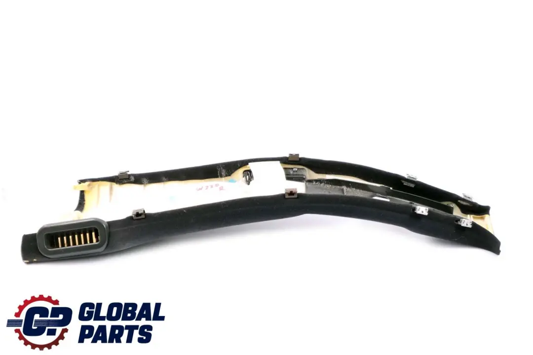  Mercedes-Benz S-Class W220 Column B-Pillar Trim Panel Right Black - SKU A2206900225 - Part number A2206900225