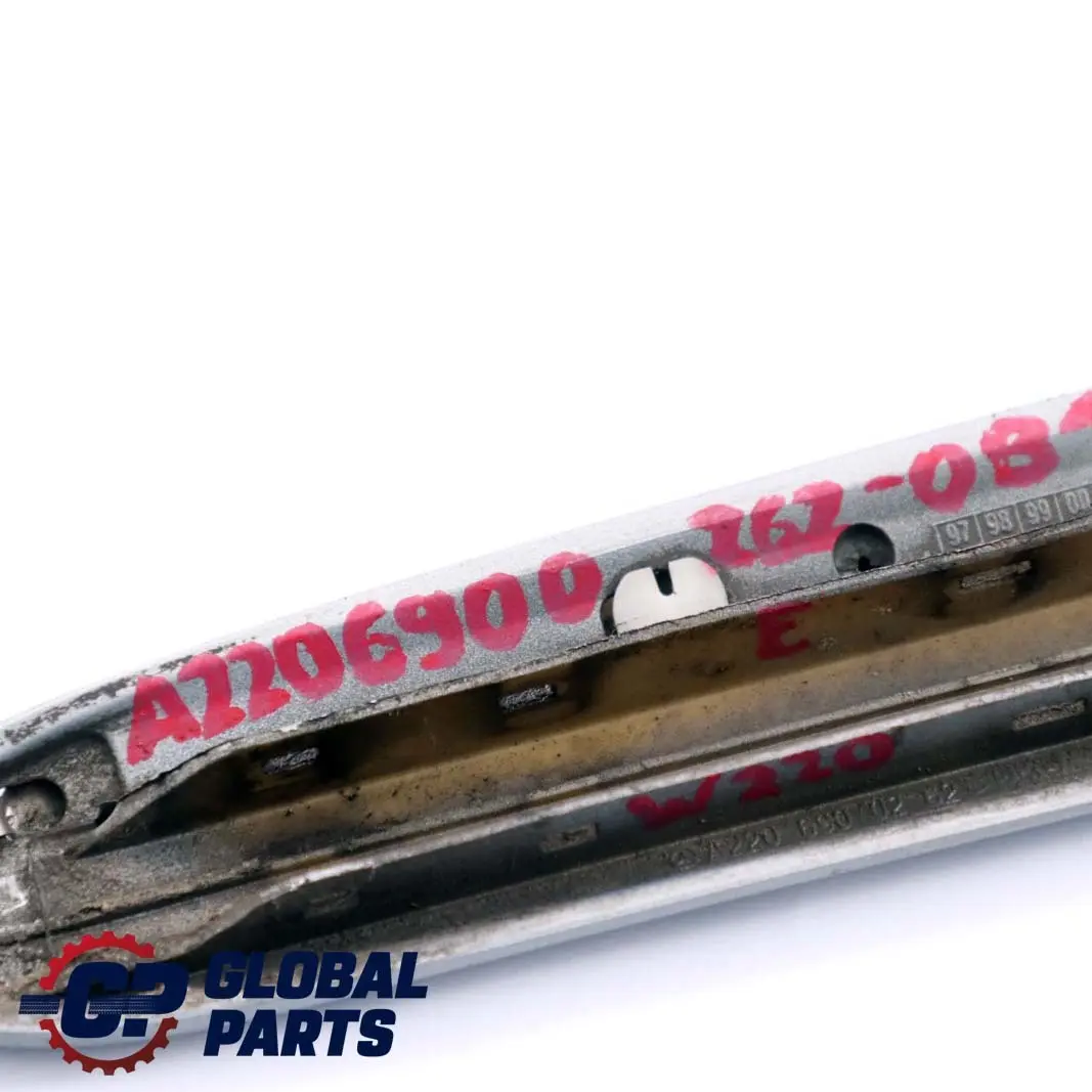 Mercedes W220 1 Guardabarros delantero derecho Moldura tira Chalcedonblau Azul - SKU A2206900262-QB1 - Número de pieza A2206900262