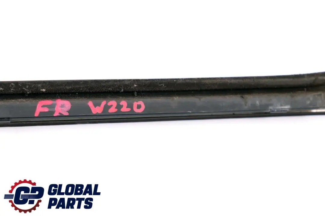 Mercedes-Benz S-Class W220 Front Right Door O/S Weatherstrip Trim Strip to with Part number A2206900280 Mercedes-Benz S-Class W220 Front Right Door O/S Weatherstrip Trim Strip - SKU A2206900280 - Part number A2206900280
