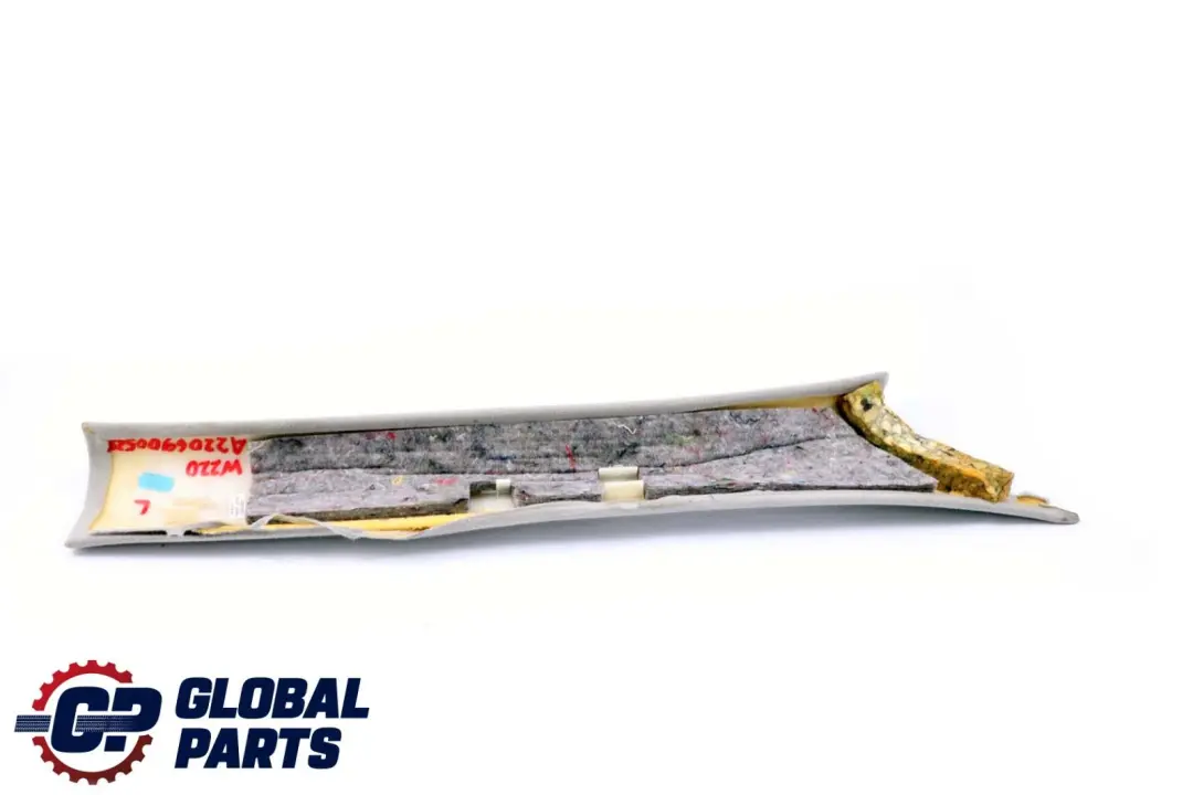 Mercedes-Benz S-Klasse W220 Blende A-Säule Links Grau Verkleidung für mit Teilenummer A2206900525 Mercedes-Benz S-Klasse W220 Blende A-Säule Links Grau Verkleidung - SKU A2206900525 - Teilenummer A2206900525