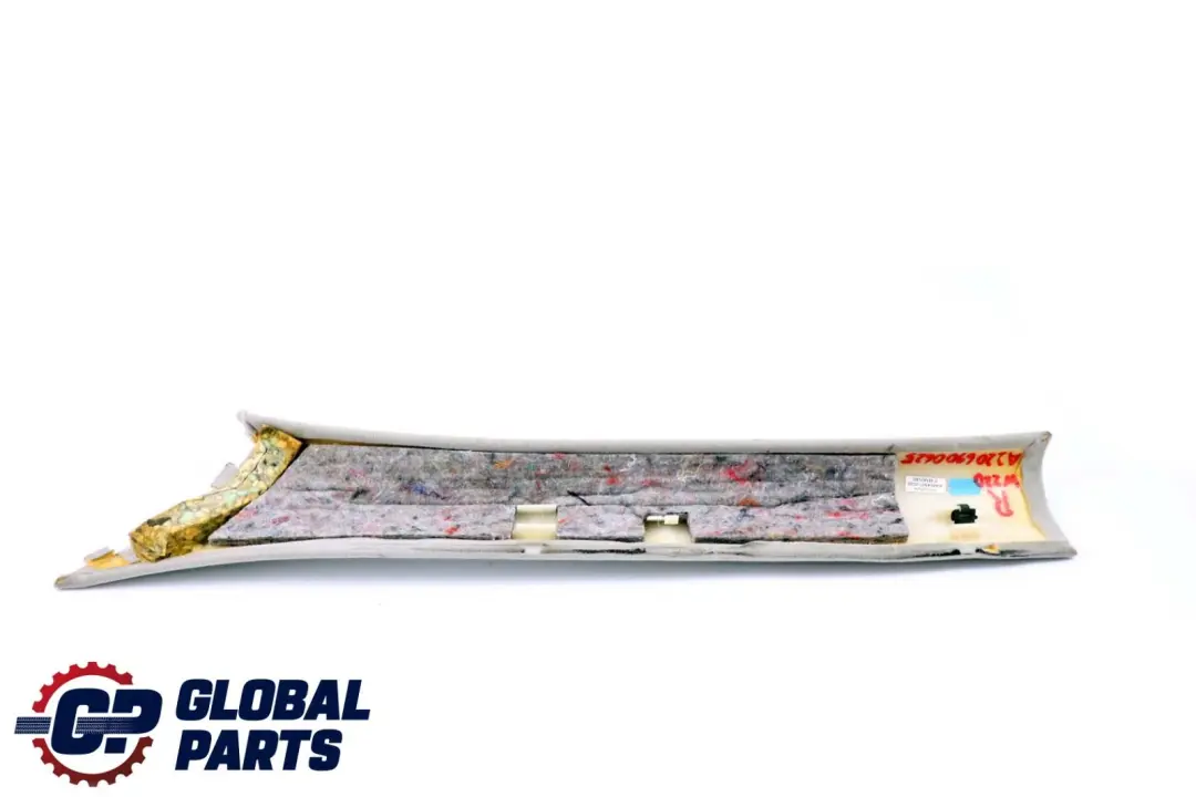 Column A-Pillar Trim Cover Panel Right Grey to Mercedes S-Class W220 with Part number A2206900625 Mercedes S-Class W220 Column A-Pillar Trim Cover Panel Right Grey - SKU A2206900625 - Part number A2206900625