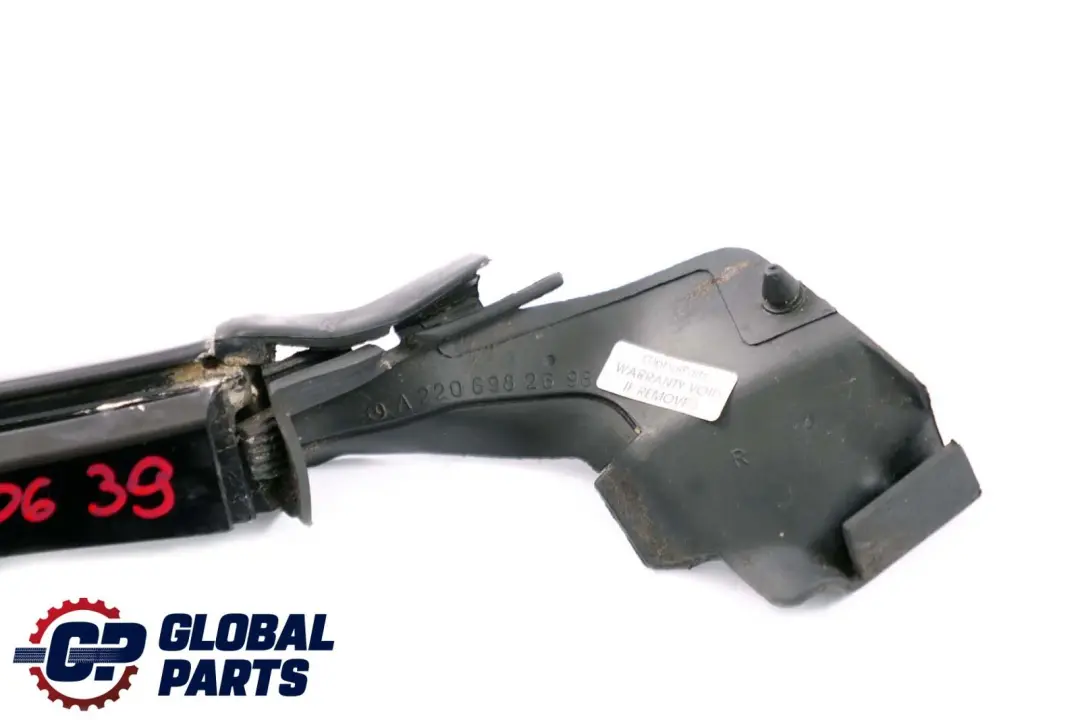 Mercedes-Benz S-Klasse W220 Zierleiste Vorne Right Frontscheibe A2206982698 für mit Teilenummer A2206900639 Mercedes-Benz S-Klasse W220 Zierleiste Vorne Right Frontscheibe A2206982698 - SKU A2206900639 - Teilenummer A2206900639